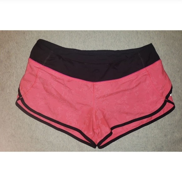 lululemon athletica Pants - Lululemon Speedshorts Pink Flowers Floral